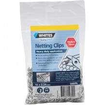 12399 - netting clips 16mm x 2.24mm 500pk